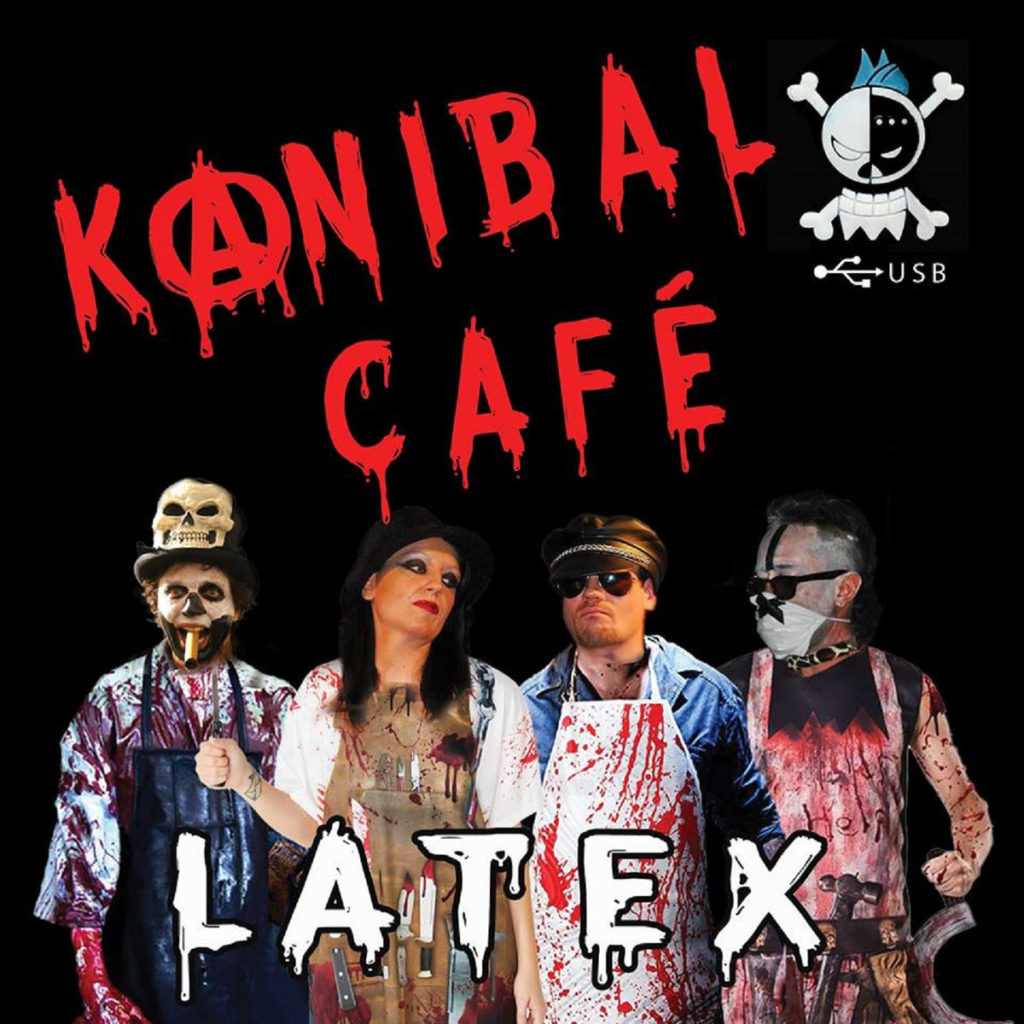 latex punk Kanibal cafe